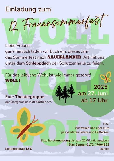 Sommerfest der Frauen 2025